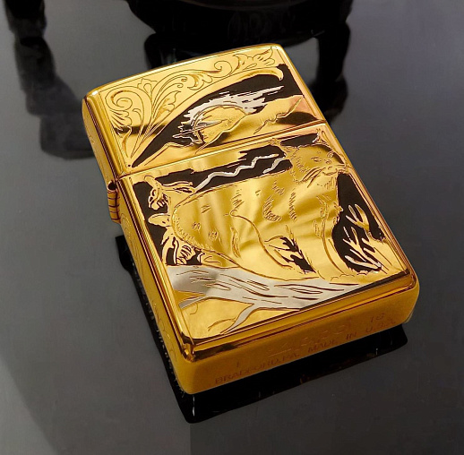 Бензиновая зажигалка Zippo "Рысь" купить с доставкой Бензиновая зажигалка Zippo "Рысь"