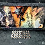 Нарды под стеклом «День Победы» — красивый подарок — фотография 3