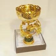 На память: Красивая фруктовница / конфетница. Златоуст — фотография 2