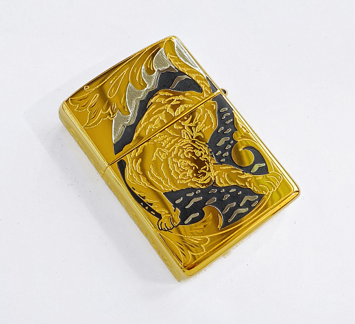 Подарочная зажигалка Zippo "Тигр" № 2 купить с доставкой Подарочная зажигалка Zippo "Тигр" № 2