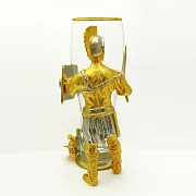 Пивной бокал "Греческий воин" позолота — необычный подарок — фотография 4
