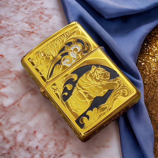 Подарочная зажигалка Zippo "Хищник" № 2 купить с доставкой Подарочная зажигалка Zippo "Хищник" № 2