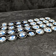 Комплект стальных фишек для нард «BMW» в подарок — фотография 3