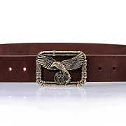 Ручная работа: Ремень из кожи «Чертог ворона» — фотография 2
