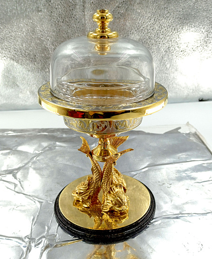 Икорница "Три кита" купить с доставкой Икорница "Три кита"