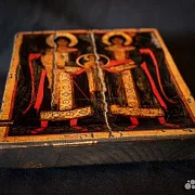 Икона "Архангелы Михаил И Гавриил" — оригинальный подарок — фотография 3