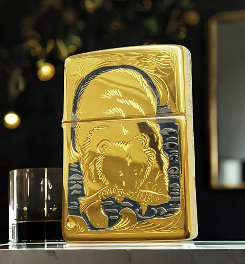 Оригинальная зажигалка Zippo "Медведь" № 2 купить с доставкой Оригинальная зажигалка Zippo "Медведь" № 2