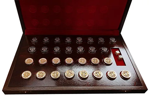 Фишки для нард из Златоуста в подарок