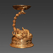 Бронзовый подсвечник "Рак"