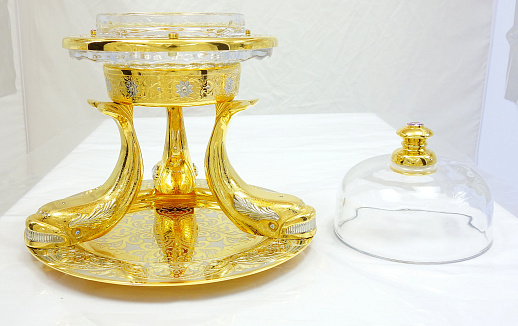 Икорница "Киты". Златоуст купить с доставкой Икорница "Киты". Златоуст