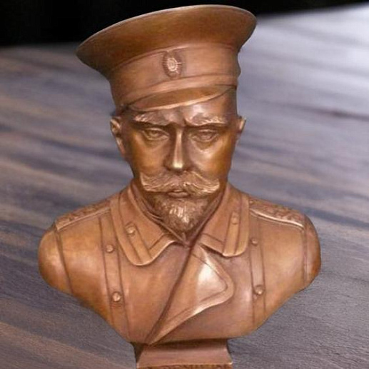Бронзовый бюст «Деникин» купить с доставкой Бронзовый бюст «Деникин»