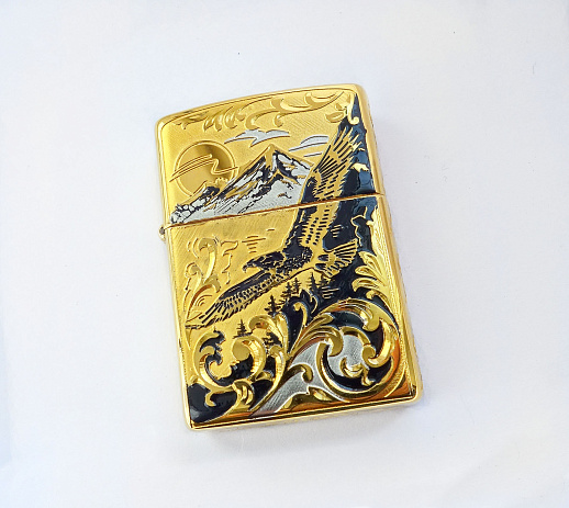 Подарочная зажигалка Zippo "Орел" № 3 купить с доставкой Подарочная зажигалка Zippo "Орел" № 3