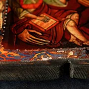 Икона Богоматери "Одигитрия" с подтавкой — оригинальный подарок — фотография 6